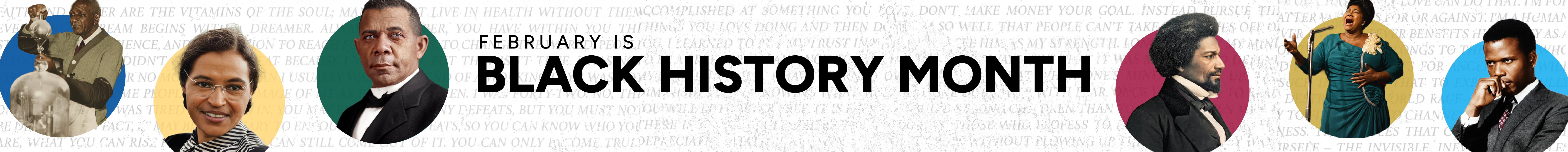 February is Black History Month