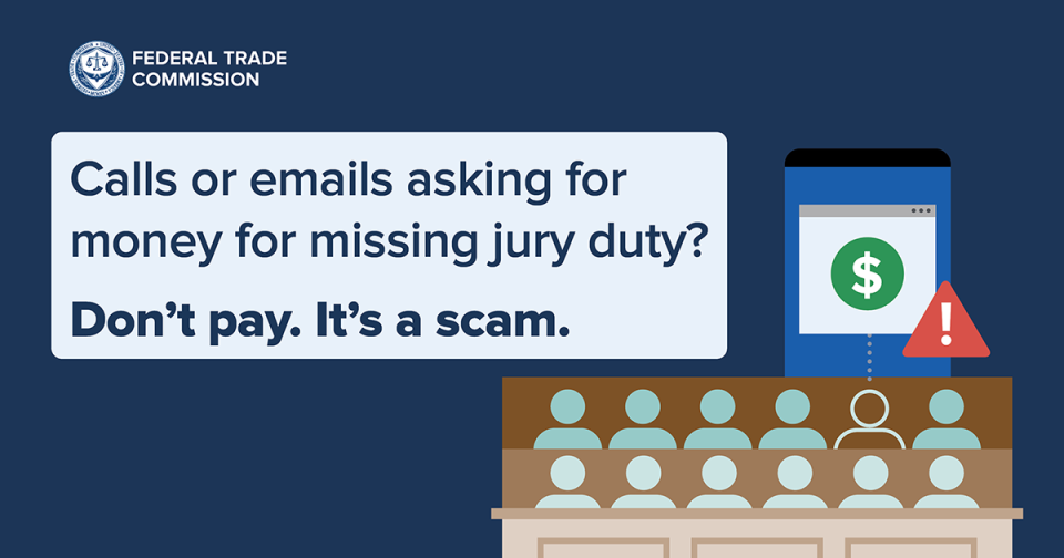 Don't pay a stranger over jury duty