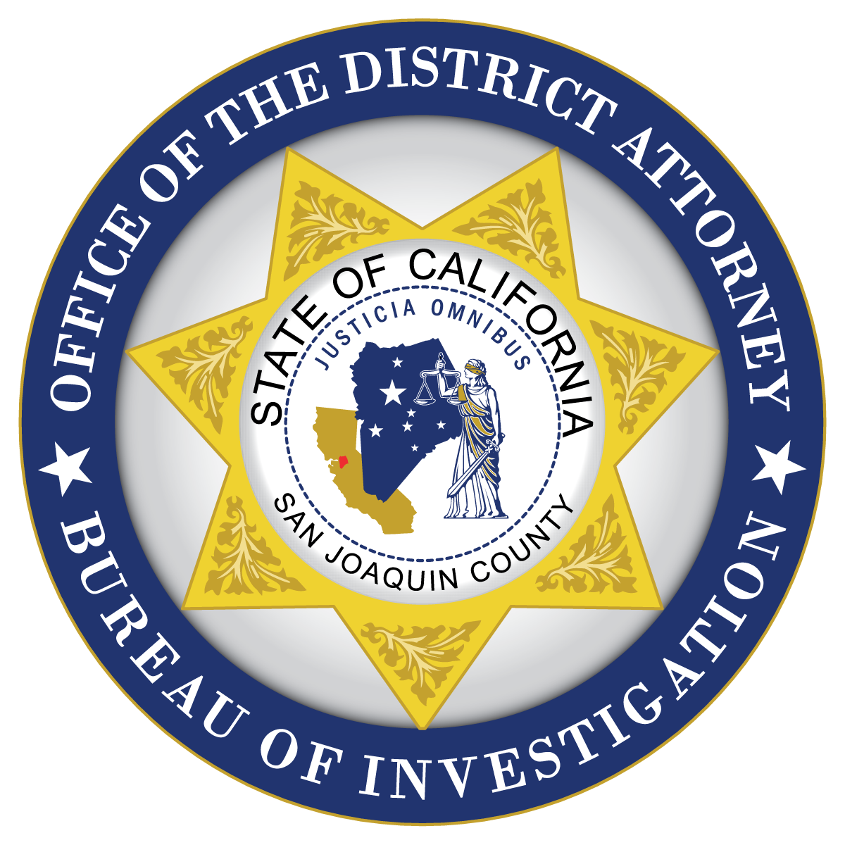 DA Bureau Of Investigation Logo