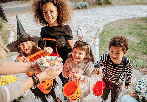 Halloween Trick O Treaters