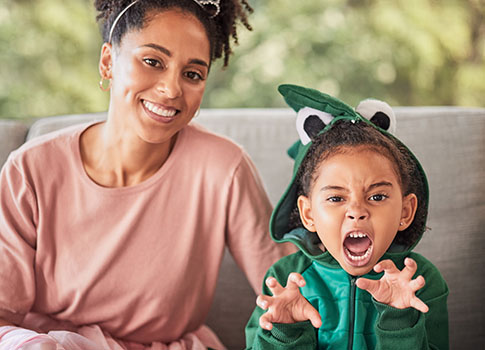 Halloween Mom & Daughter